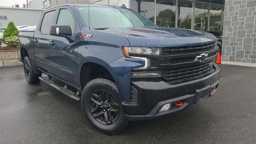 Northsky Blue Metallic 2021 Chevrolet Silverado 1500 LT Trail Boss