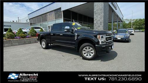 AGATE BLACK 2021 Ford F-250 Platinum