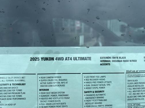 2025 GMC Yukon 4WD AT4 Ultimate