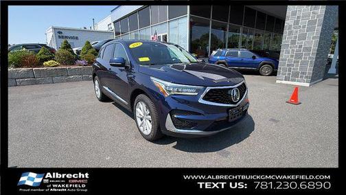 Fathom Blue Pearl 2019 Acura RDX Base