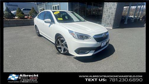 Crystal White Pearl 2022 Subaru Legacy Limited