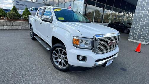 Summit White 2018 GMC Canyon Denali