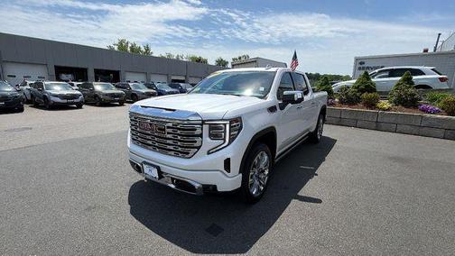 White Frost Tricoat 2024 GMC Sierra 1500 Denali