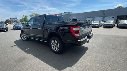 AGATE BLACK METALLIC 2022 Ford F-150 Platinum
