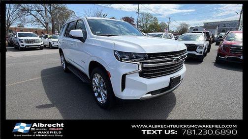 Summit White 2022 Chevrolet Tahoe LT