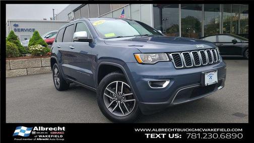 Slate Blue Pearlcoat 2020 Jeep Grand Cherokee Limited