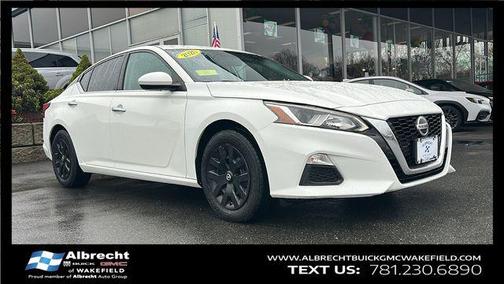 Glacier White 2020 Nissan Altima S FWD
