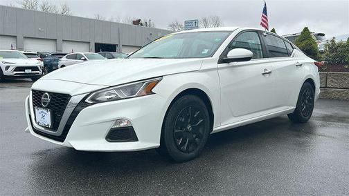 Glacier White 2020 Nissan Altima S FWD