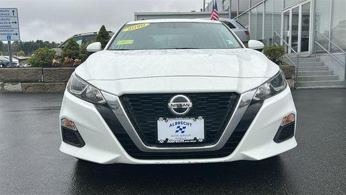 Glacier White 2020 Nissan Altima S FWD