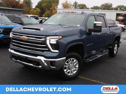 Lakeshore Blue Metallic 2024 Chevrolet Silverado 3500 LTZ