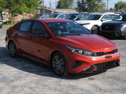 Fire Orange 2023 Kia Forte GT-Line