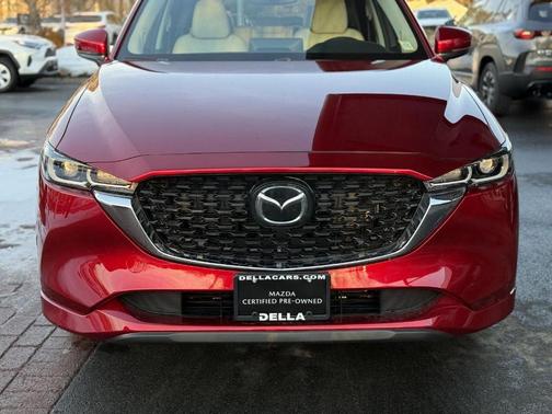 Soul Red Crystal Metallic 2025 Mazda CX-5 Preferred