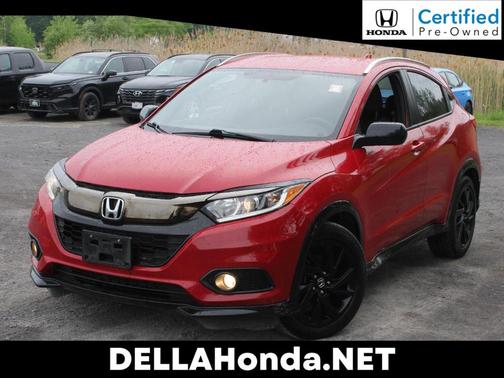Milano Red 2022 Honda HR-V Sport