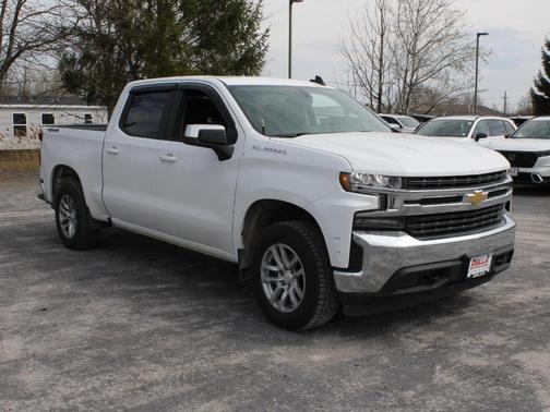 Summit White 2021 Chevrolet Silverado 1500 LT