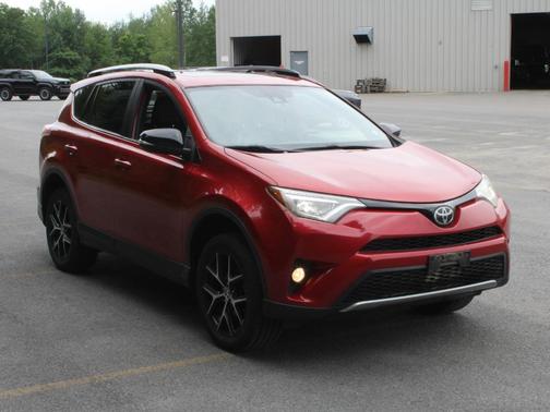 Barcelona Red Metallic 2017 Toyota RAV4 SE