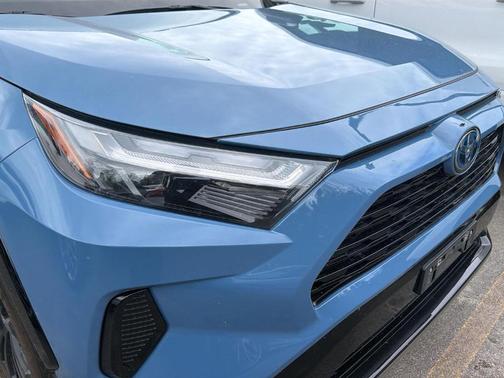 Cavalry Blue 2024 Toyota RAV4 Hybrid SE