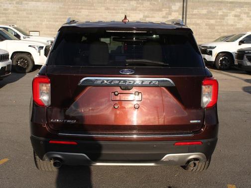 Rich Copper Metallic Tinted Clearcoat 2020 Ford Explorer Limited