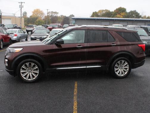 Rich Copper Metallic Tinted Clearcoat 2020 Ford Explorer Limited