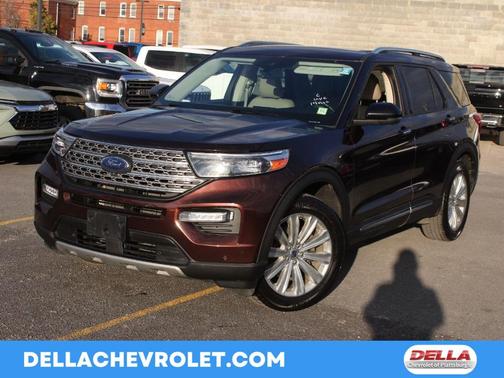 Rich Copper Metallic Tinted Clearcoat 2020 Ford Explorer Limited