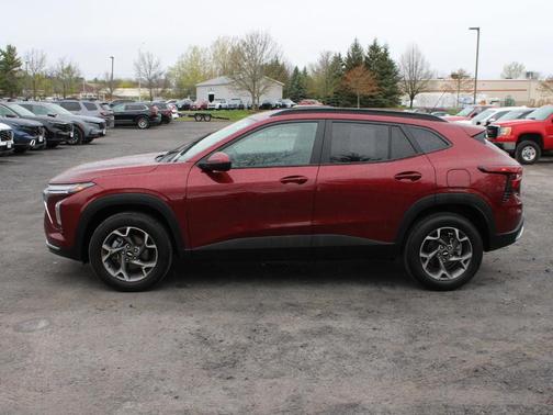 Crimson Metallic 2025 Chevrolet Trax LT