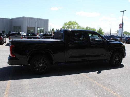 Midnight Black Metallic 2024 Toyota Tundra Hybrid Platinum