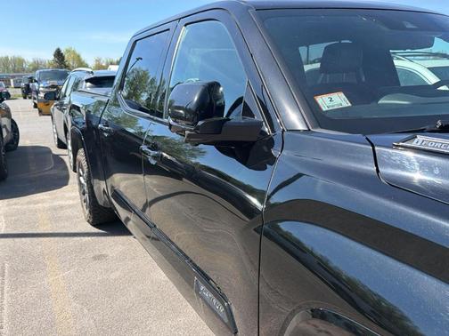 Midnight Black Metallic 2024 Toyota Tundra Hybrid Platinum