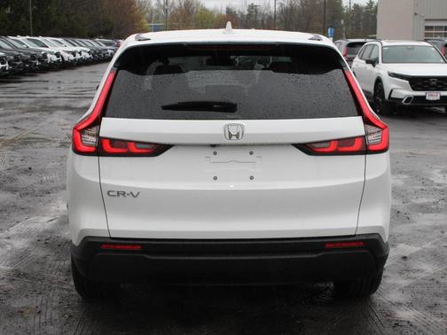 Platinum White Pearl 2025 Honda CR-V EX