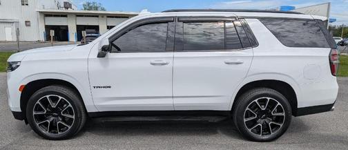 Summit White 2022 Chevrolet Tahoe RST