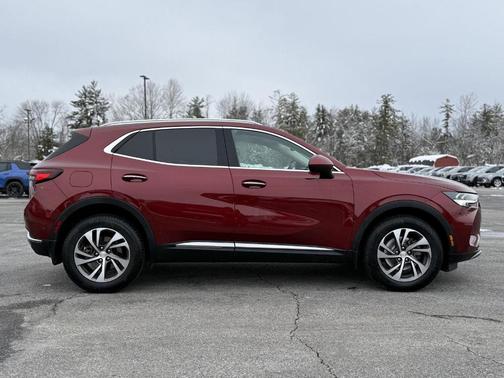 Cinnabar Metallic 2021 Buick Envision Essence