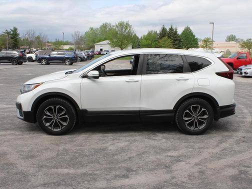 Platinum White Pearl 2020 Honda CR-V EX