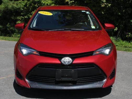 Barcelona Red Metallic 2017 Toyota Corolla LE