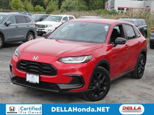 Milano Red 2023 Honda HR-V Sport