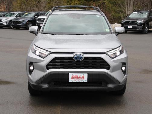 Silver Sky Metallic 2023 Toyota RAV4 Hybrid XLE Premium