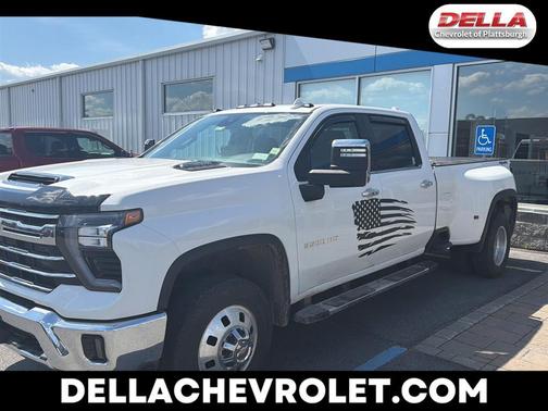 Summit White 2024 Chevrolet Silverado 3500 LTZ