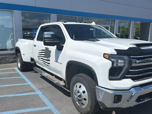 Summit White 2024 Chevrolet Silverado 3500 LTZ