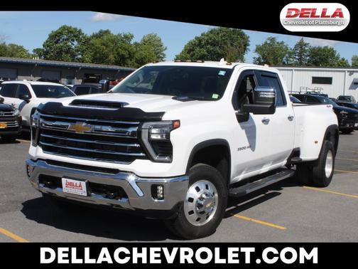 Summit White 2024 Chevrolet Silverado 3500 LTZ