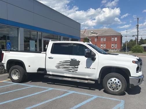 Summit White 2024 Chevrolet Silverado 3500 LTZ