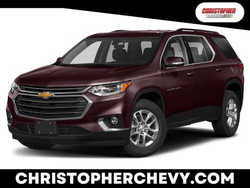 Graphite Metallic 2020 Chevrolet Traverse LT Cloth