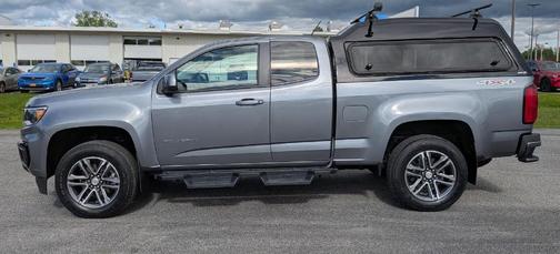 Satin Steel Metallic 2021 Chevrolet Colorado WT