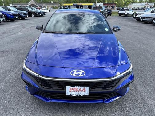 Intense Blue 2025 Hyundai ELANTRA SEL Sport