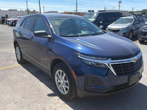 Blue Glow Metallic 2023 Chevrolet Equinox LS