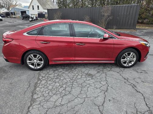 Scarlet Red 2019 Hyundai SONATA Sport