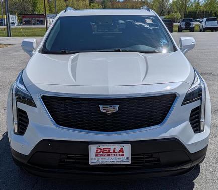 Crystal White Tri-Coat 2023 Cadillac XT4 Sport
