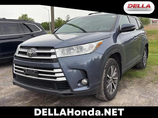 Shoreline Blue Pearl 2018 Toyota Highlander XLE