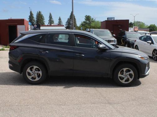 Portofino Gray 2022 Hyundai TUCSON SE