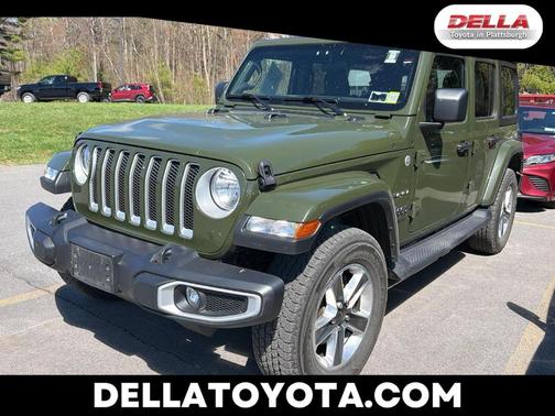 Sarge Green Clearcoat 2021 Jeep Wrangler Unlimited Sahara