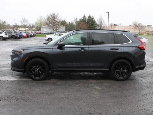 Meteorite Gray Metallic 2025 Honda CR-V Hybrid Sport-L