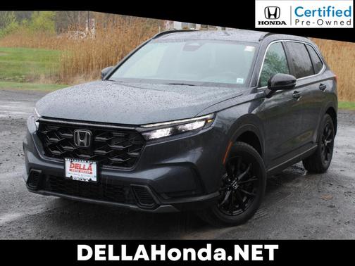 Meteorite Gray Metallic 2025 Honda CR-V Hybrid Sport-L