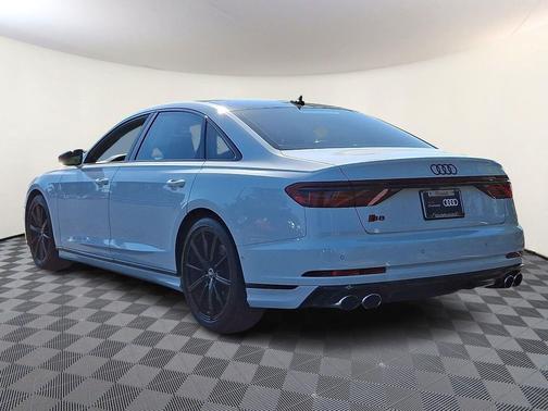 Glacier White Metallic 2023 Audi S8 4.0T