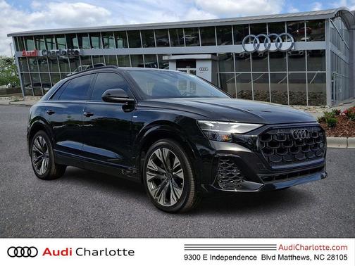 Mythos Black Metallic 2026 Audi Q8 55 Premium Plus